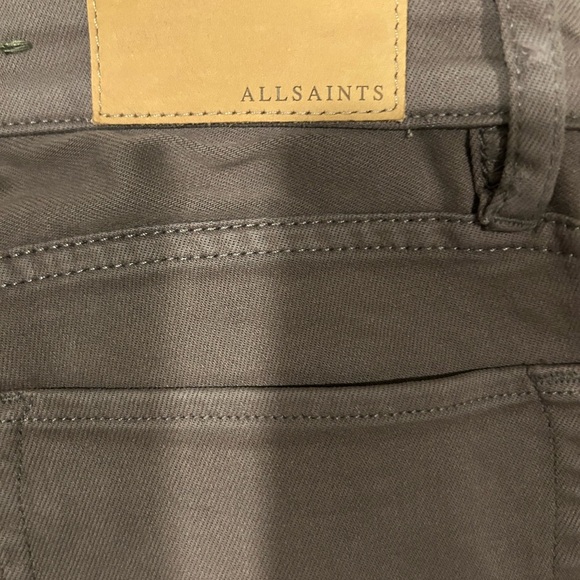 ALL SAINTS MAST GRAY JEANS SIZE 28 LIKE NEW - Picture 4 of 8